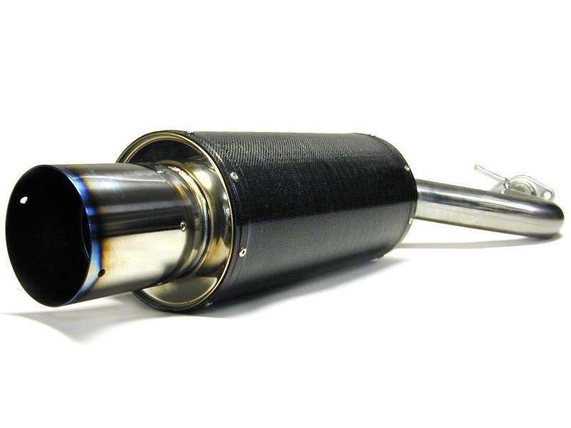 HKS 95-98 Eagle Talon TSE 2.0 Turbo FWD / 95-99 Mitsubishi Eclipse Carbon Ti Hi-Power Exhaust 3112-EX003