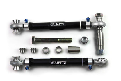 SPL Part Evo X Rear Toe Arms + Eccentric Lockouts