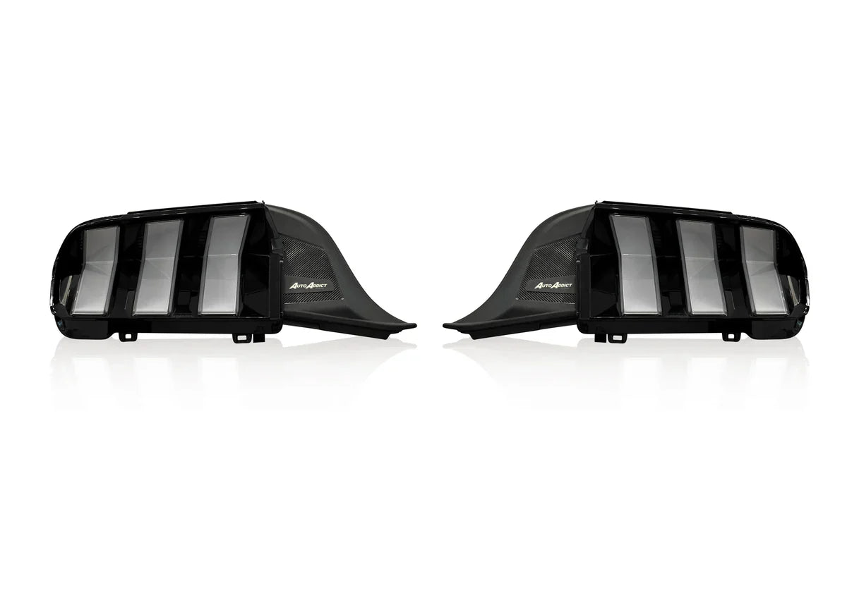 2024+ Ford Mustang Clear RGB Tail Lights