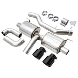 AWE Tuning Touring Edition Axle Back Exhaust | 3" Diameter | 4.5" Dual Diamond Black BMW 430i 2021-2024|BMW 330i 2019-2024