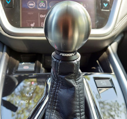 Perrin Ball Shift Knob - 2.0in. / Brushed Finish FOR Subaru Outback / Ascent CVT 2020+ | PSP-INR-141-3