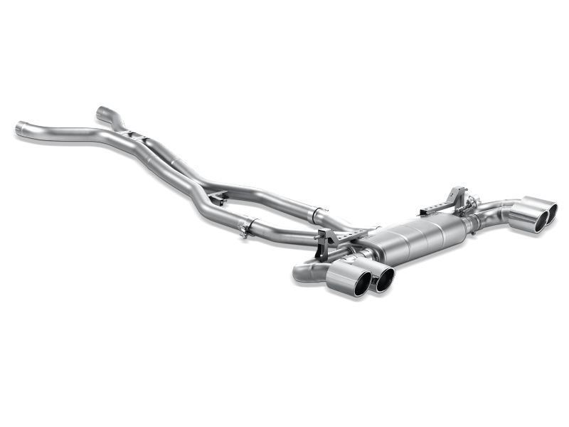 Akrapovic 10-14 Porsche Cayenne Turbo (958) Evolution Line Cat Back (Titanium) (Req. Tips) ME-PO/T/1