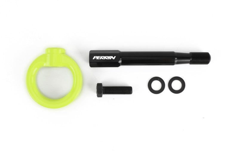 Perrin [22-25 WRX, 18-21 Crosstrek] Rear Tow Hook Neon Yellow | PSP-BDY-257NY