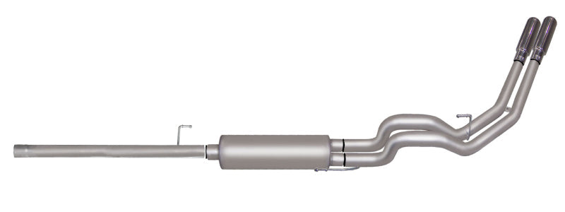 Gibson 11-14 Ford F-150 SVT Raptor 6.2L 2.5in Cat-Back Dual Sport Exhaust - Stainless