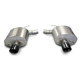 Corsa 09-13 Cadillac CTS Sedan V 6.2L V8 Black Sport Axle-Back Exhaust