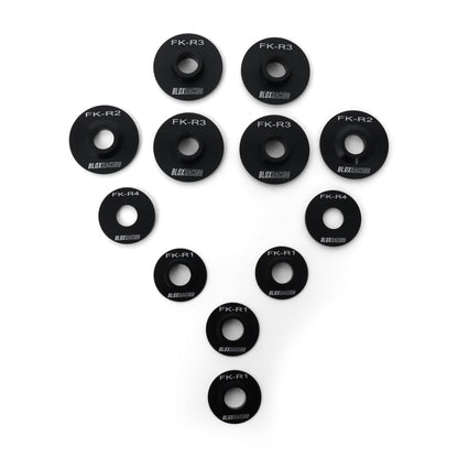 BLOX Racing 2016+ Fk Civic - Rear - 12 Pieces Subframe Hard Collar Kit BXSS-20606