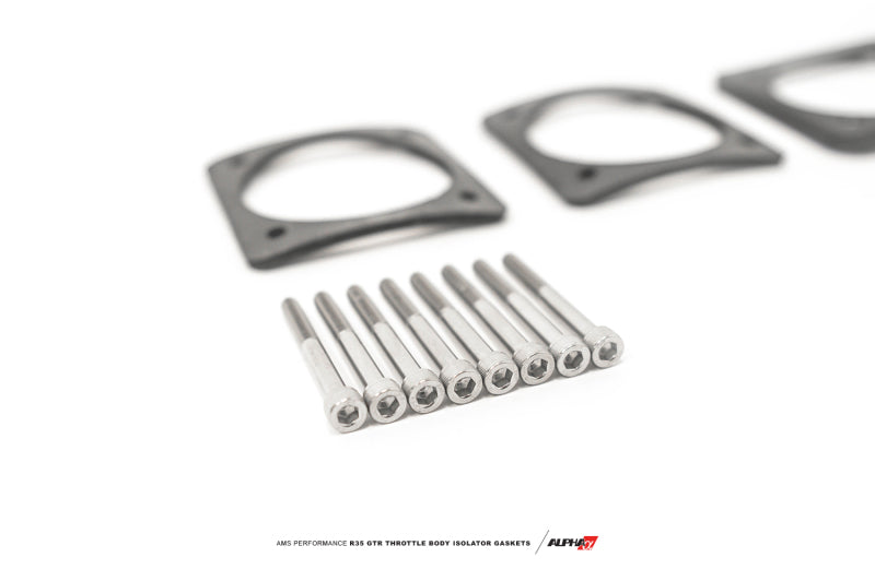AMS Performance 2009+ Nissan GT-R Throttle Body Isolators ALP.07.08.0006-5