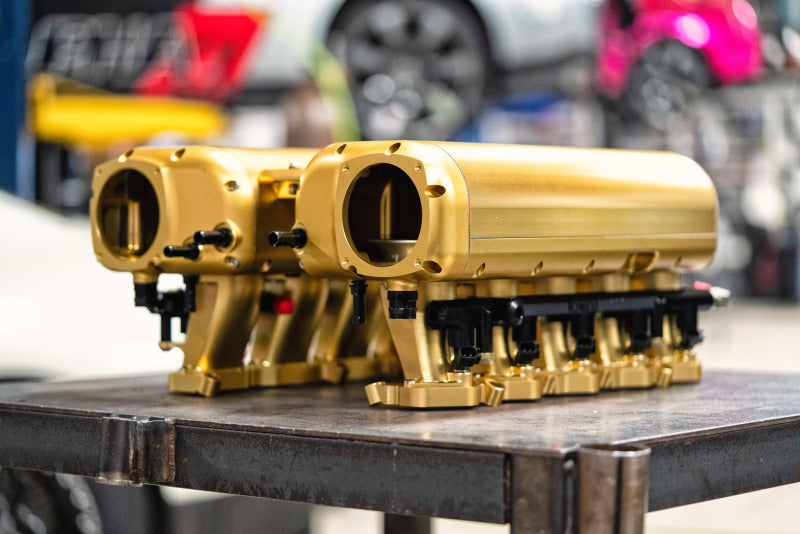 AMS Performance V10 Audi R8 / Lamborghini Huracan / Performante Billet Intake Manifold - CLR Anodize ALP.37.08.0001-1