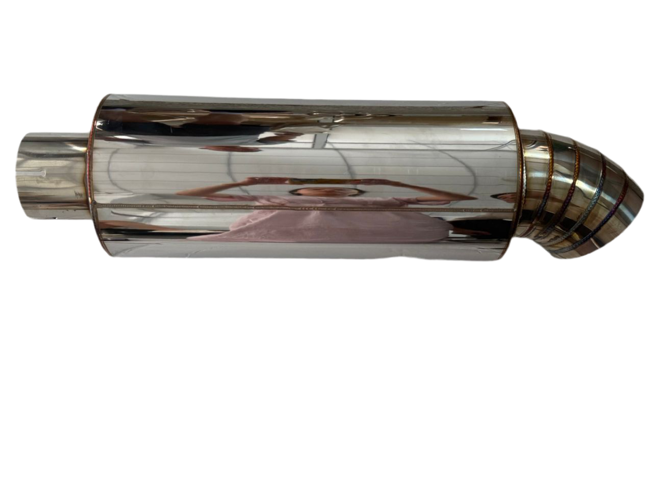 SPDZ1 LTR Race Muffler - 3" Inlet 4” Outlet