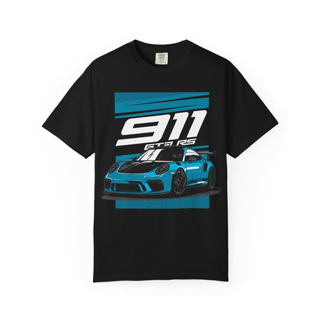 Porsche 911 GT3 RS T-Shirt – Miami Blue Edition