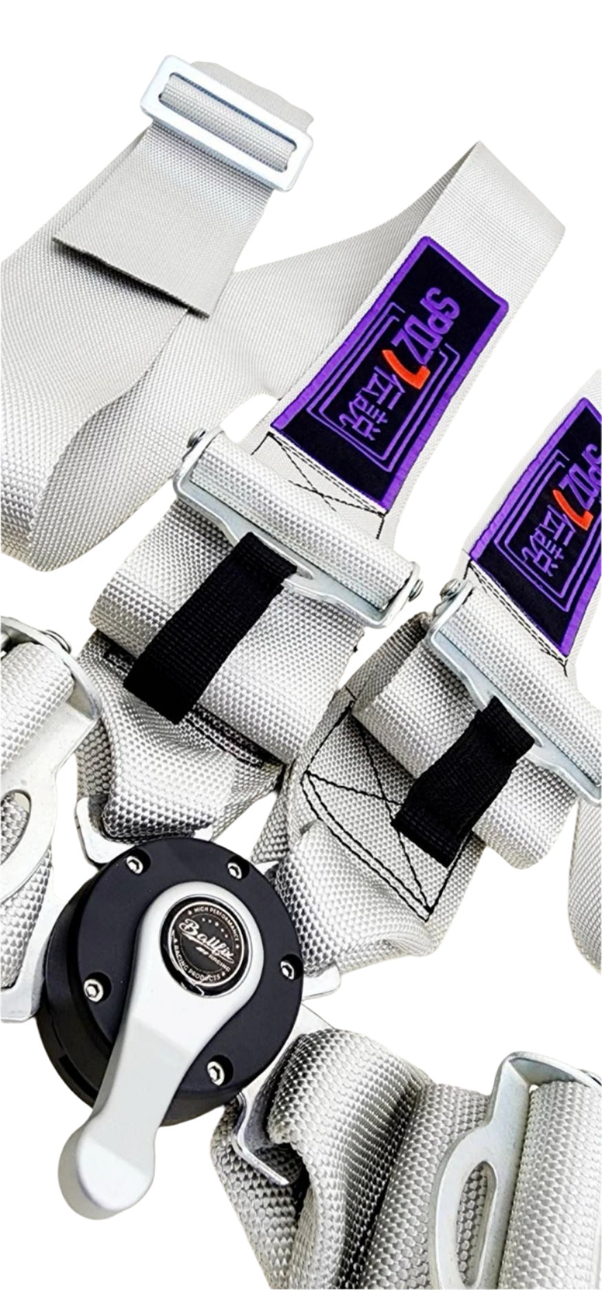 SPDZ1 X BallFix 4 Point 3” Seat Belt Safety Harness