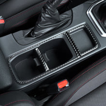 JDMuscle [22-25 WRX] P&S Series Carbon Fiber Cupholder Inner Trim | Black Carbon Fiber/ Red Carbon Fiber