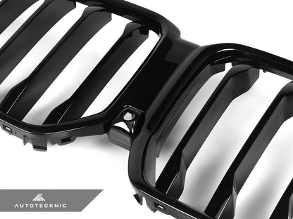 AutoTecknic Painted Glazing Black Front Grille - G06 X6 LCI