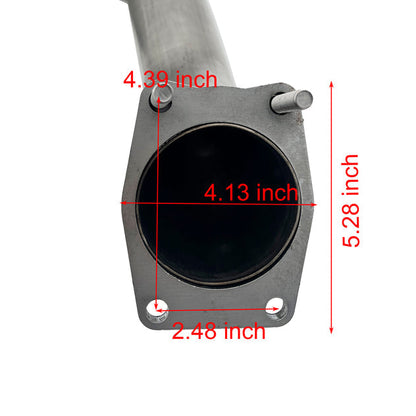 SPDZ1 2017-2023 6.6L Chevy L5P Duramax Diesel 3.5" Downpipe Exhaust