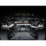 AWE Tuning 2020 Chevrolet Corvette (C8) Touring Edition Exhaust - Quad Diamond Black Tips