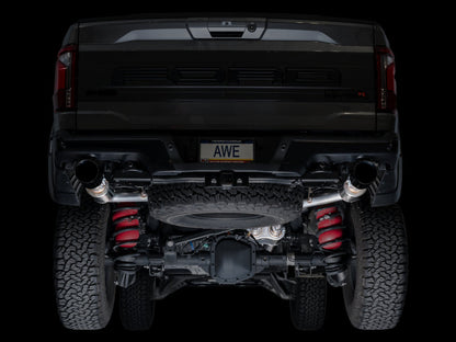 AWE Tuning AWE Gen 3 Raptor R SwitchPath Exhaust - Diamond Black Tips 3025-33852
