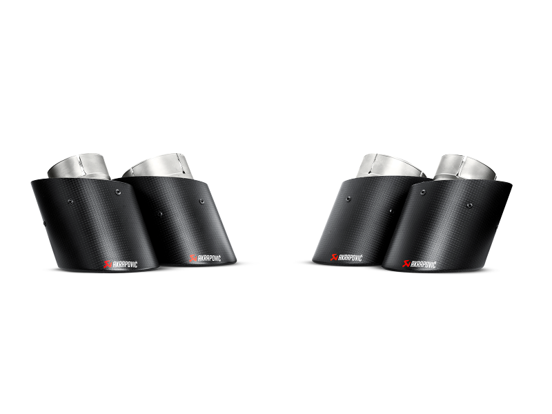 Akrapovic 13-17 Audi S6 Avant/Limousine (C7) Evolution Line Cat Back (Titanium) w/ Carbon Tips S-AU/TI/6H
