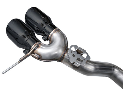 AWE Tuning 23-24 BMW G87 M2 Track Edition Exhaust - Diamond Black Tips 3020-43487