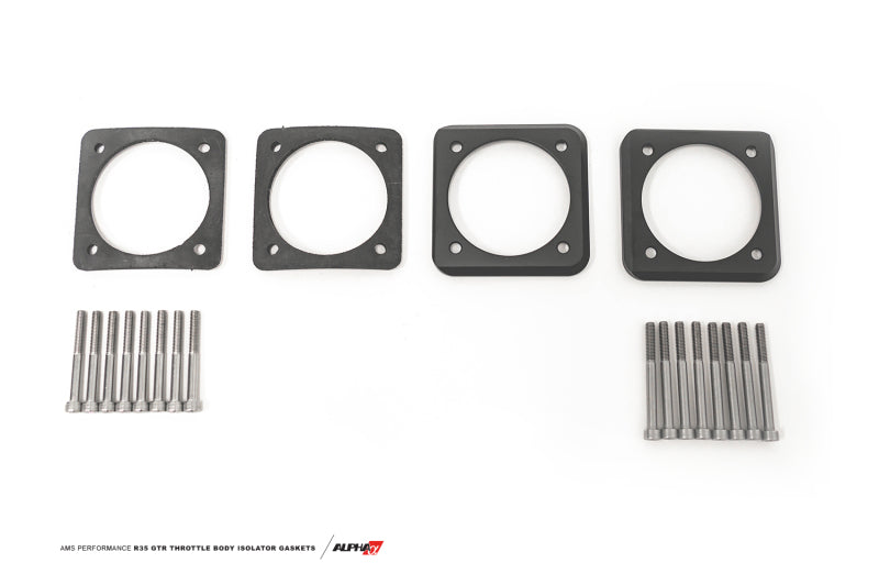 AMS Performance 2009+ Nissan GT-R Throttle Body Isolators ALP.07.08.0006-5