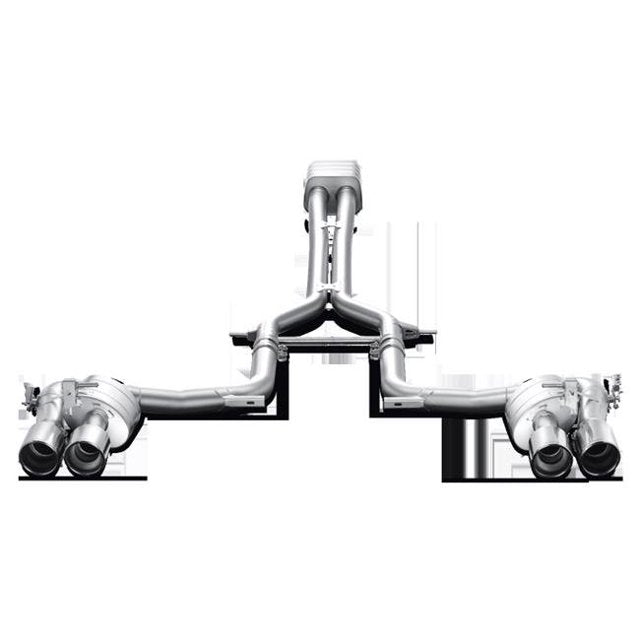 S-PO970E Akrapovic Automotive Exhaust -Porsche Panamera Turbo - Evolution exhaust system