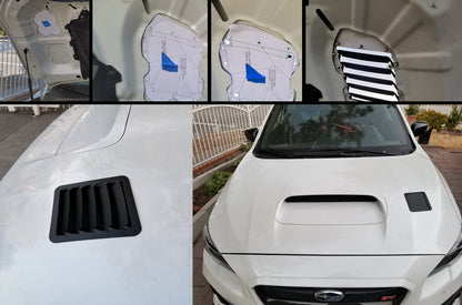 Hood Louver Kit- WRX