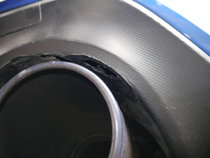 Carbon Exhaust Cutout Cover, Passenger Side - FT86