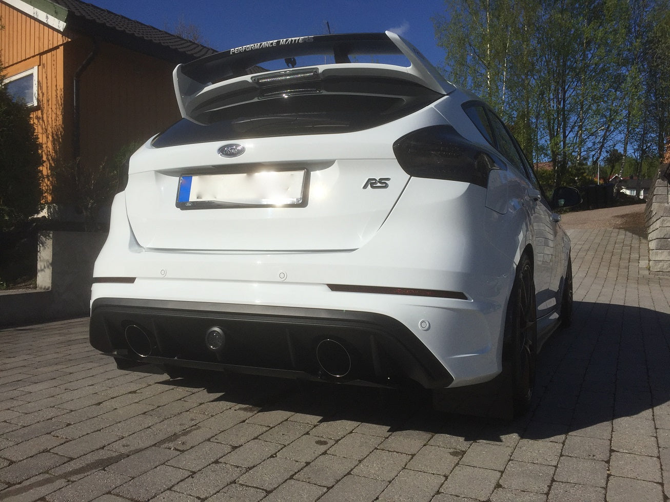 Ford Focus RS - Rear Diffuser
