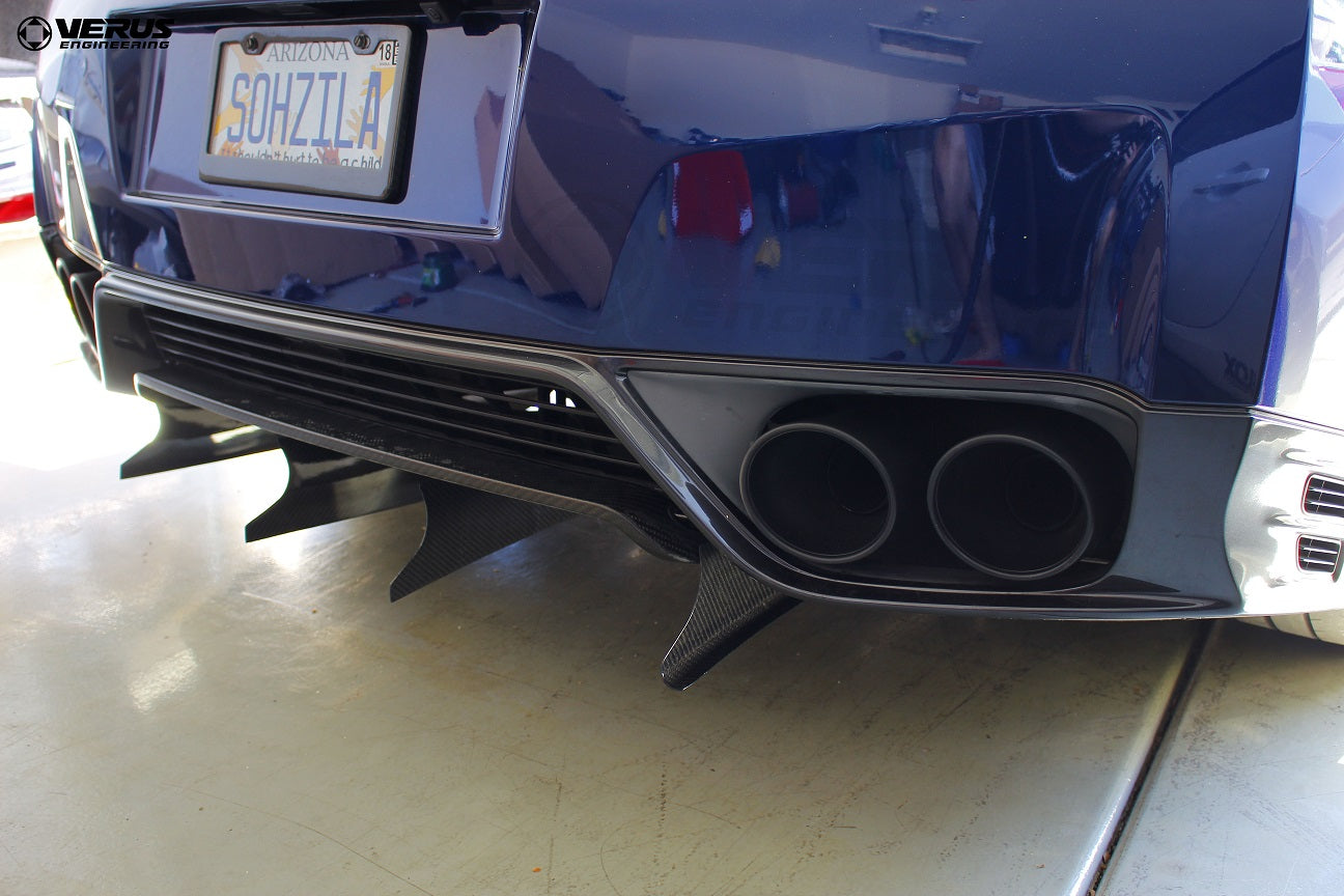 Rear Diffuser Strake Kit - R35 GT-R