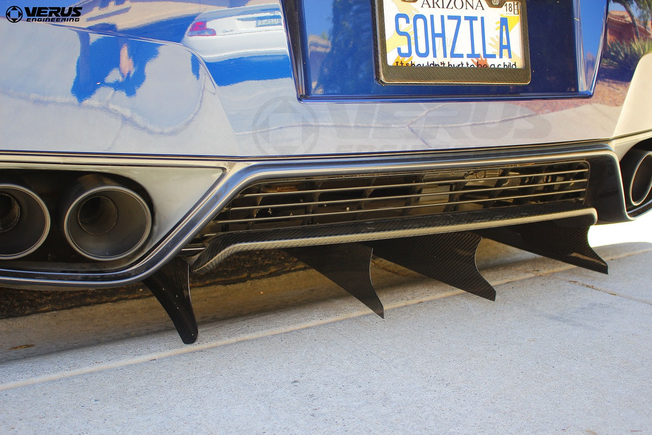 Rear Diffuser Strake Kit - R35 GT-R