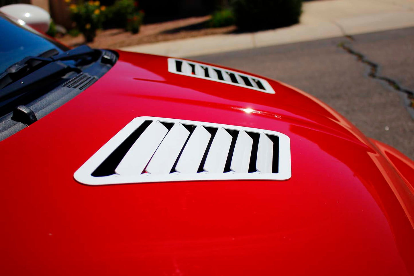 Fiat 500 Hood Louver Kit