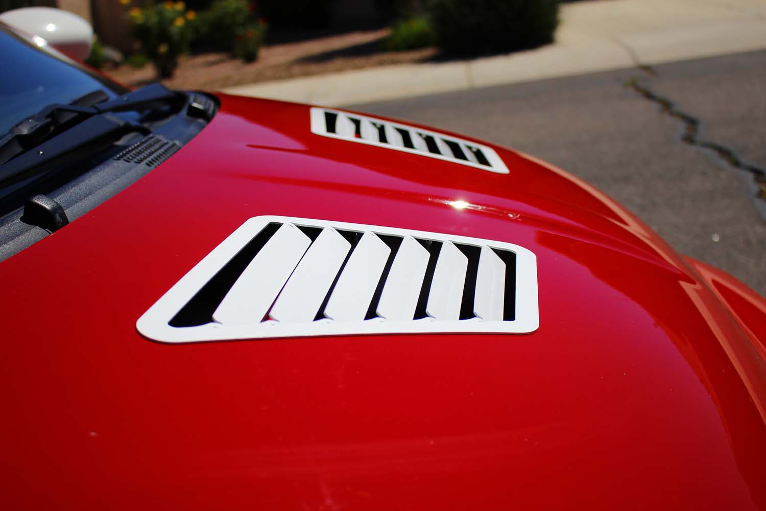 Fiat 500 Hood Louver Kit