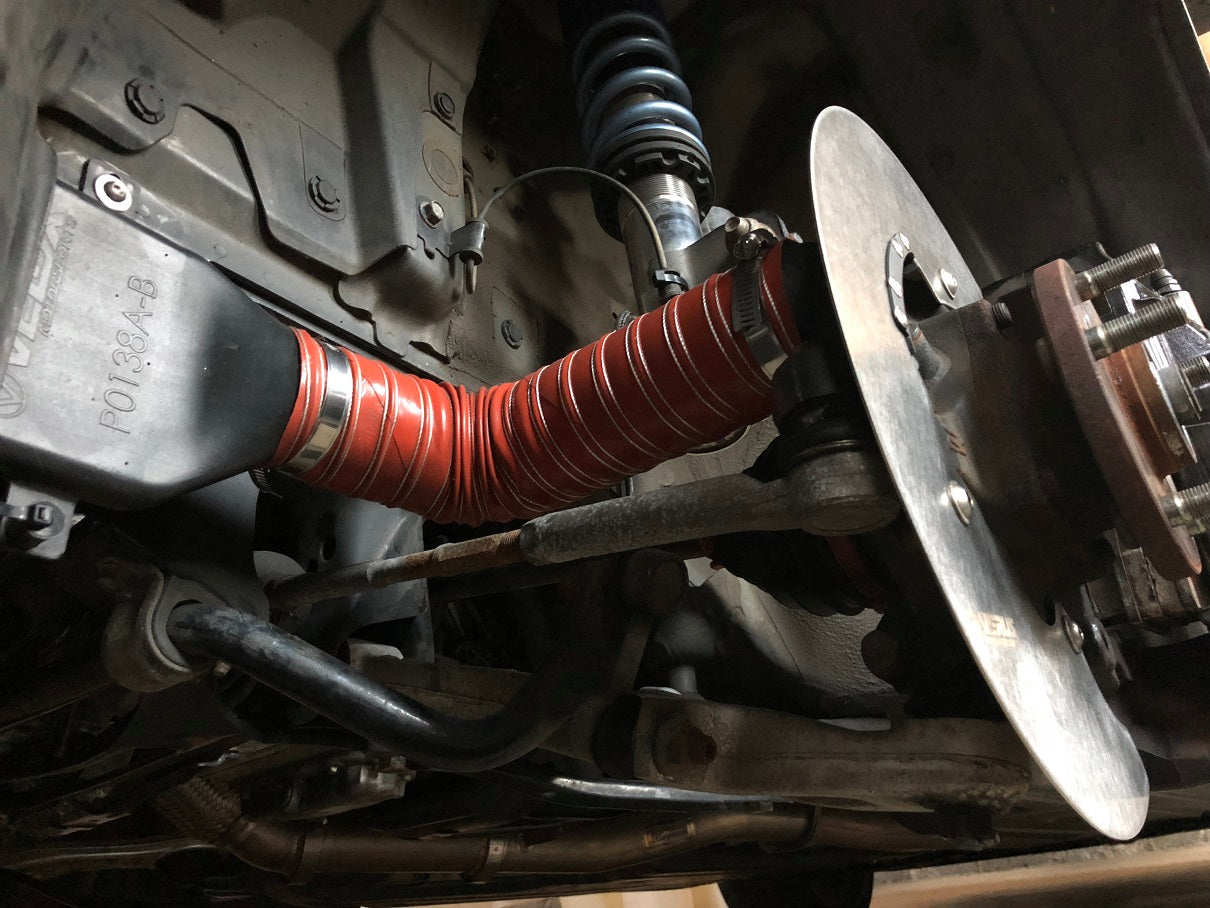 Brake Cooling Kit, Fog light to Backing Plate - WRX