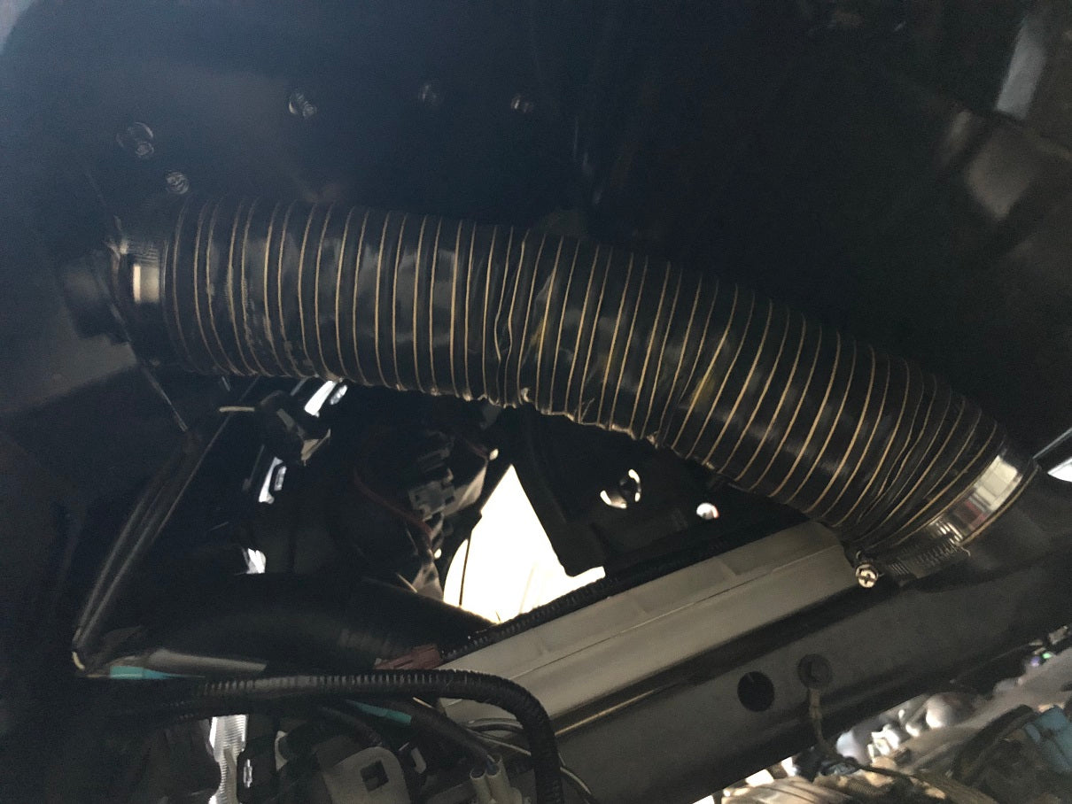 Brake Cooling Kit, Fog light to Backing Plate - WRX