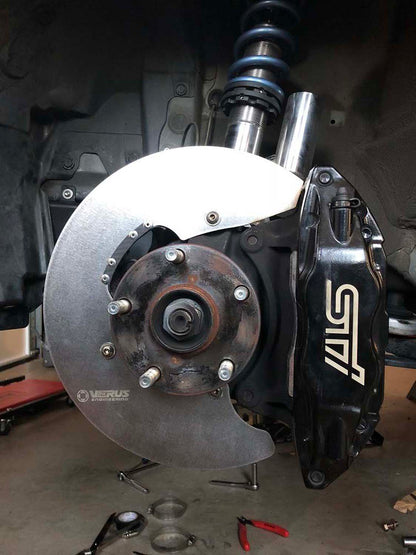 Brake Cooling Kit, Fog light to Backing Plate - WRX