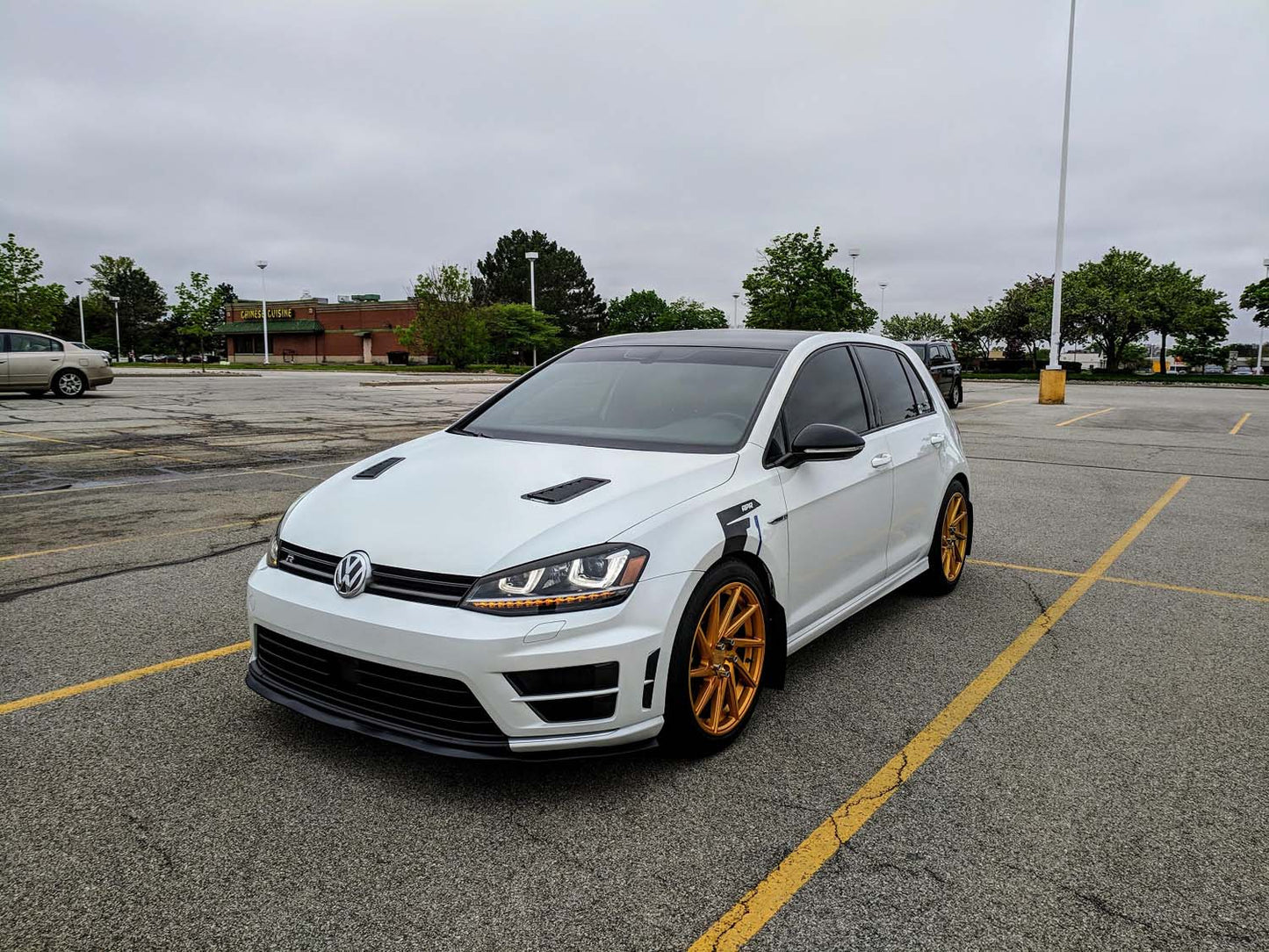 Hood Louver Kit- Golf R/GTI