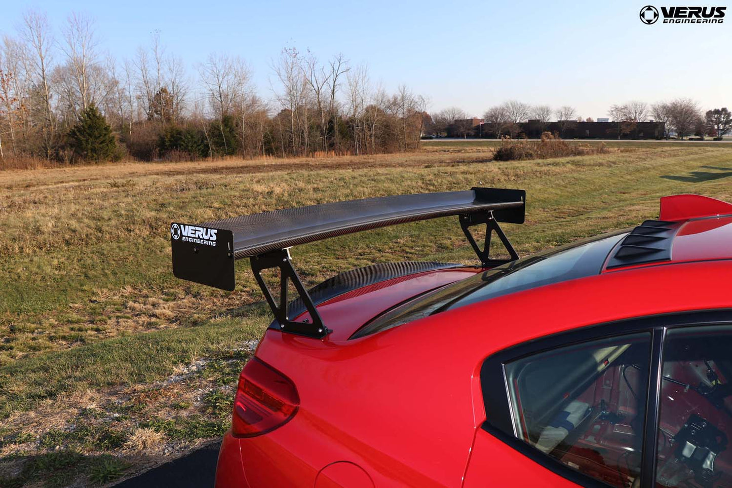 Rear Ducktail Spoiler, High Gloss Finish - VA Subaru WRX