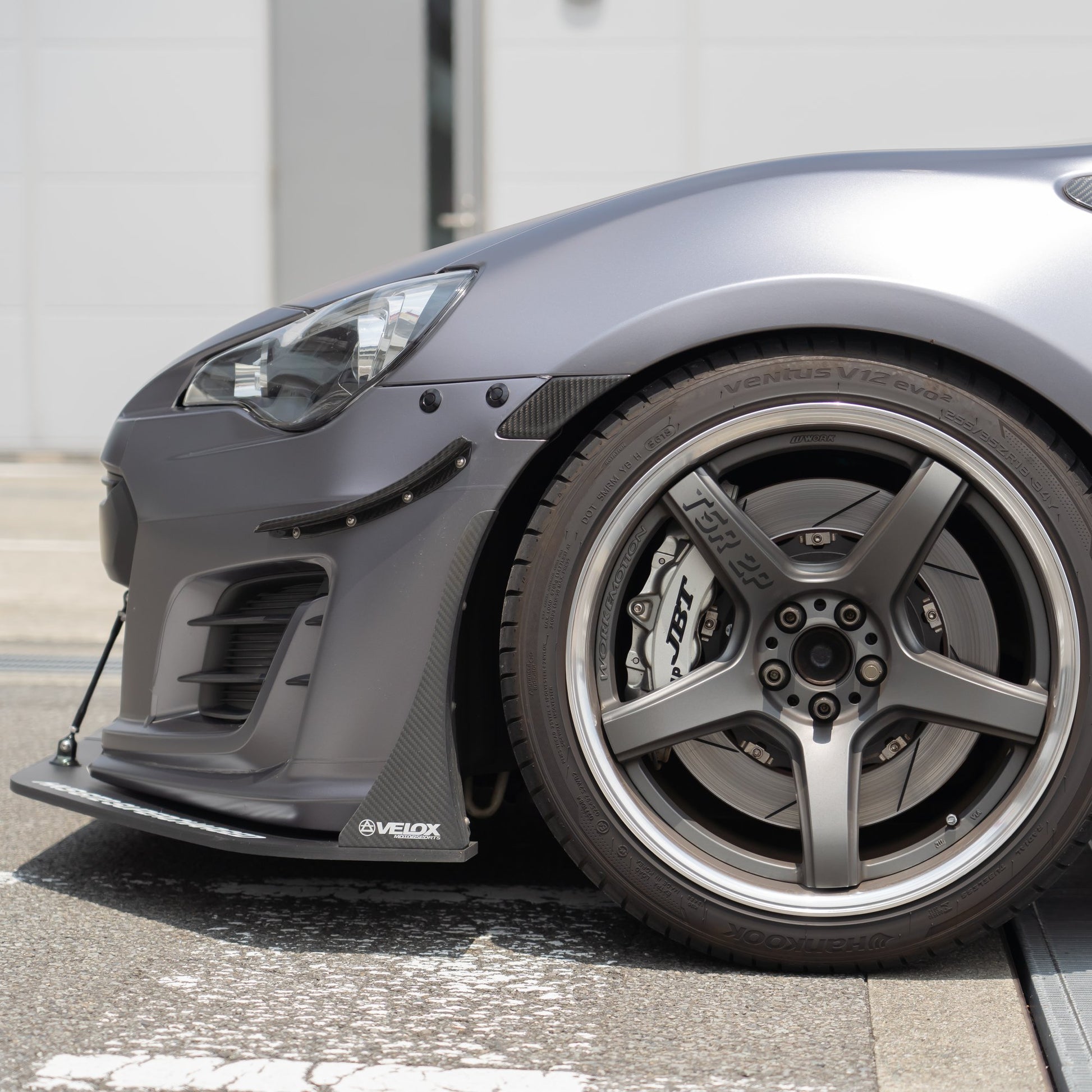 Two Piece Front Splitter, Includes Splitter Tie Kit - 2017+ GT86/BRZ