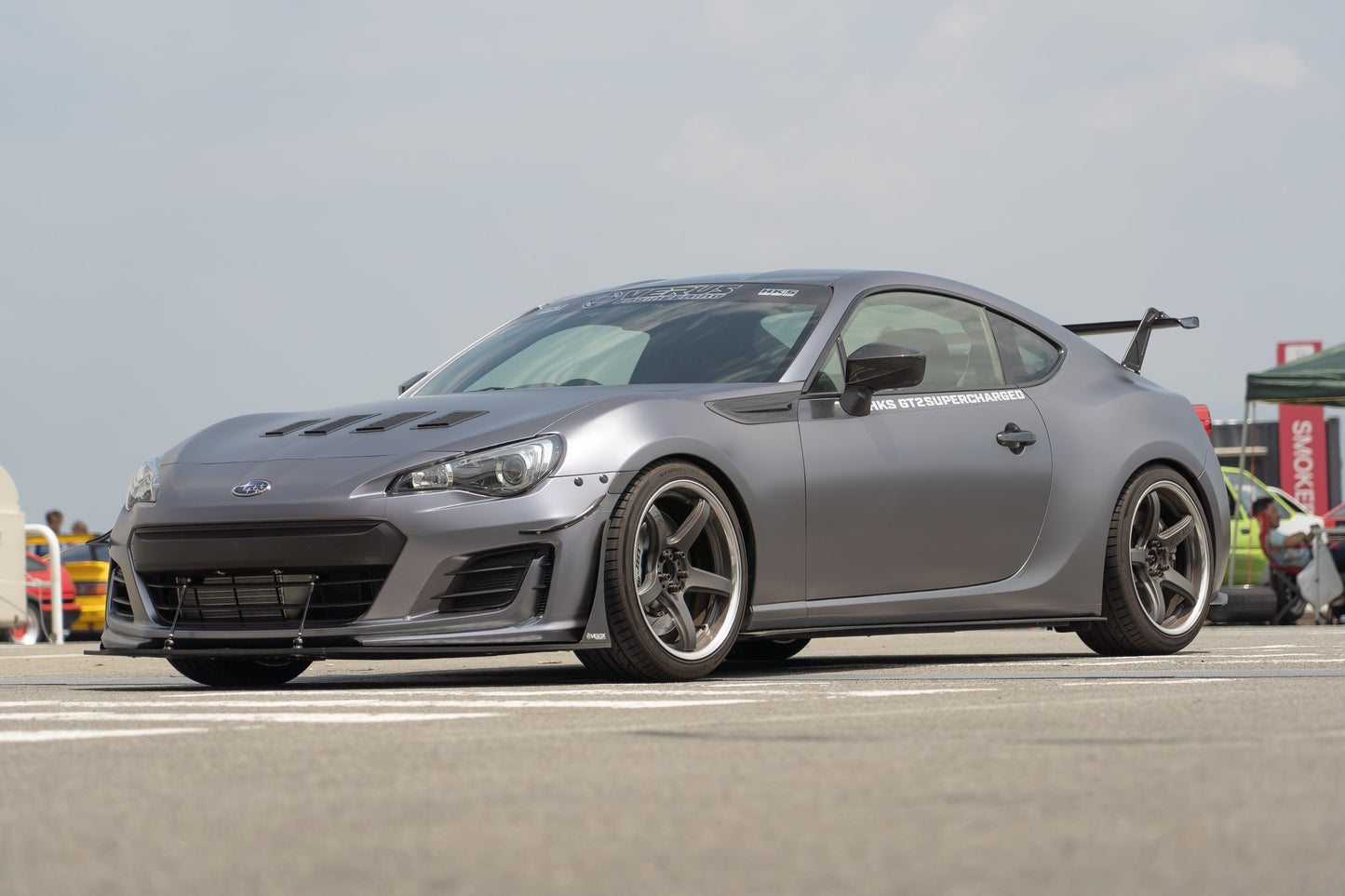 Two Piece Front Splitter, Includes Splitter Tie Kit - 2017+ GT86/BRZ