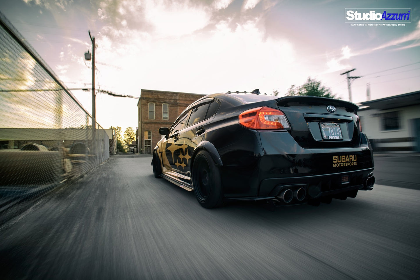Rear Spat Kit, Plastic - VA Subaru WRX