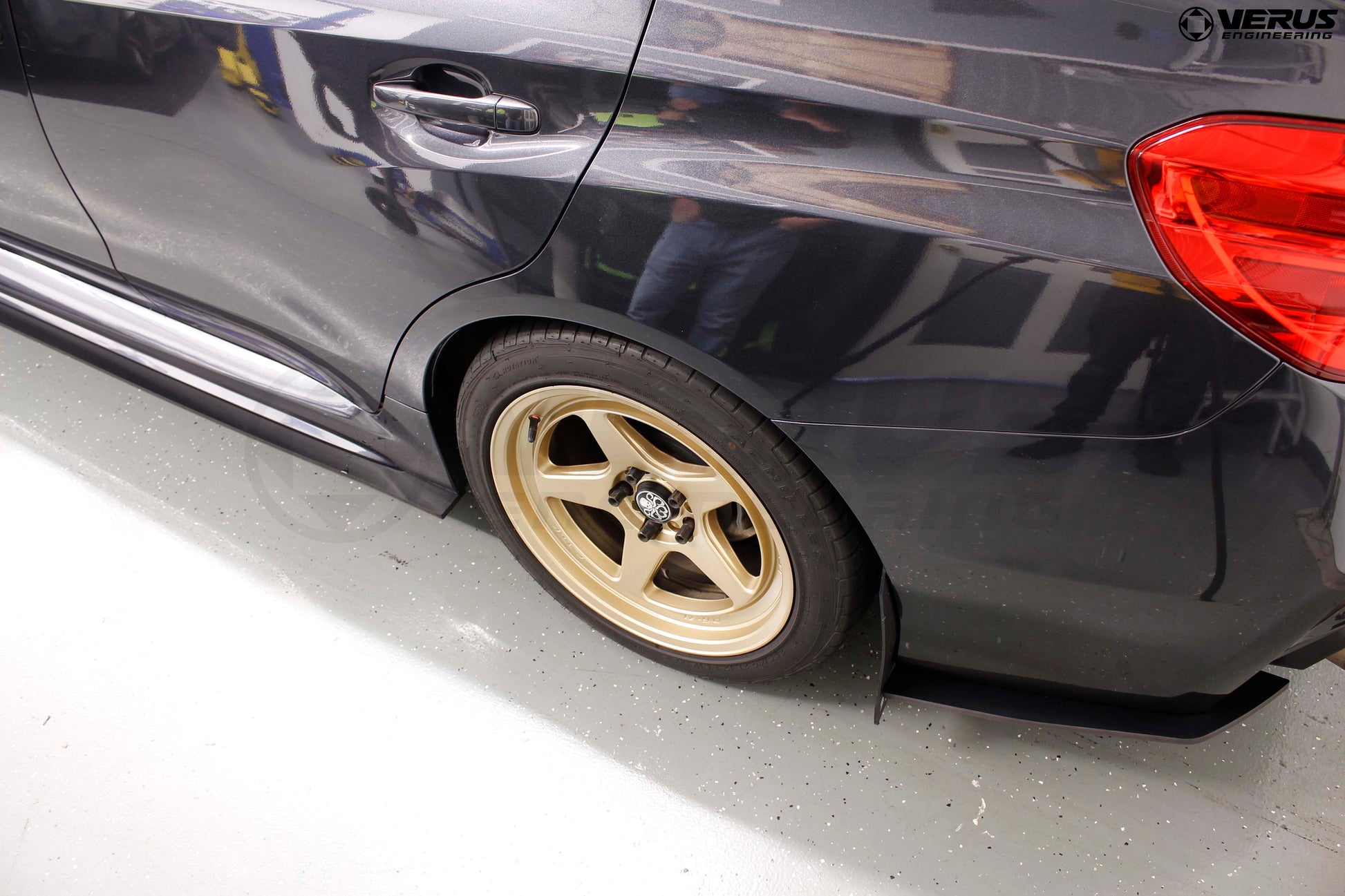 Rear Spat Kit, Plastic - VA Subaru WRX