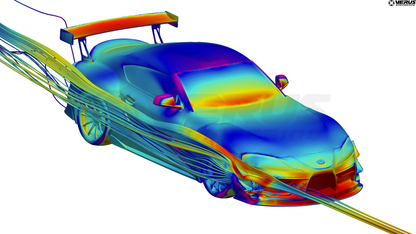Dive Plane Kit, Dual Element - Mk5 Toyota Supra