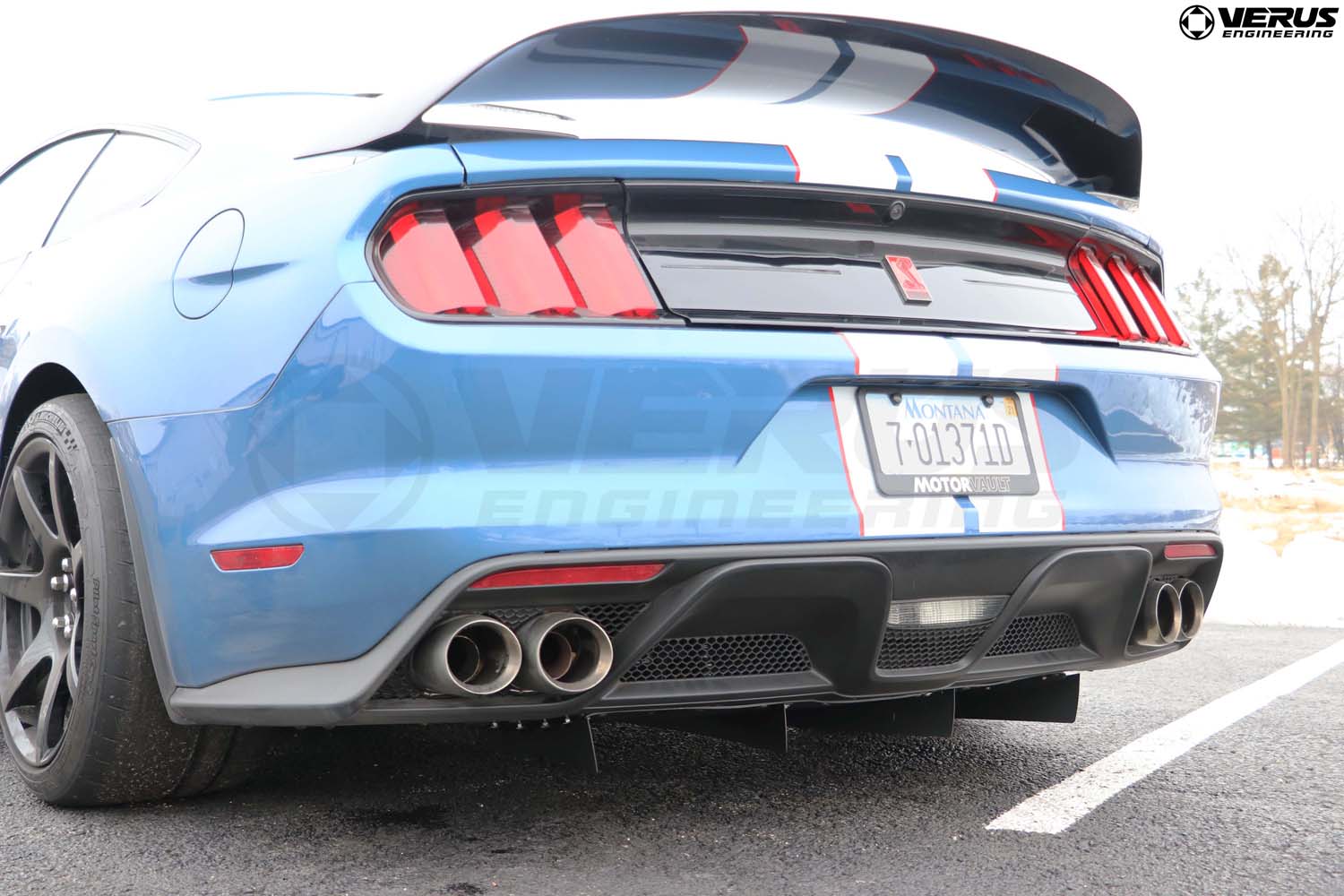 Rear Diffuser Strake Kit - Ford Musang Shelby GT350 and GT350R