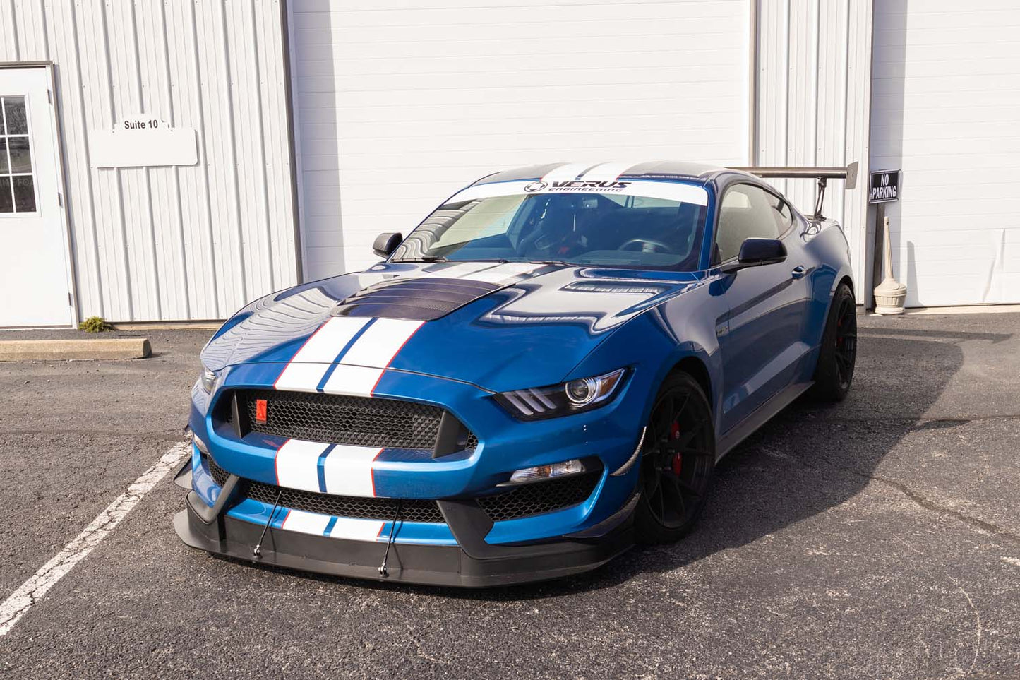 Carbon Hood Louver Kit - Ford GT350/GT350R