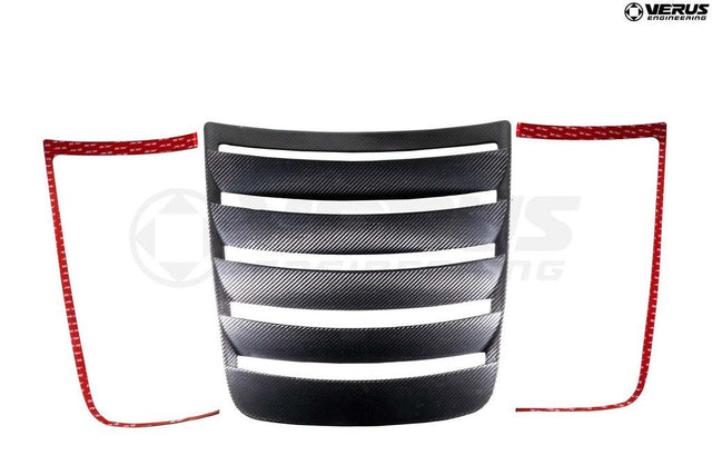 Carbon Hood Louver Kit - Ford GT350