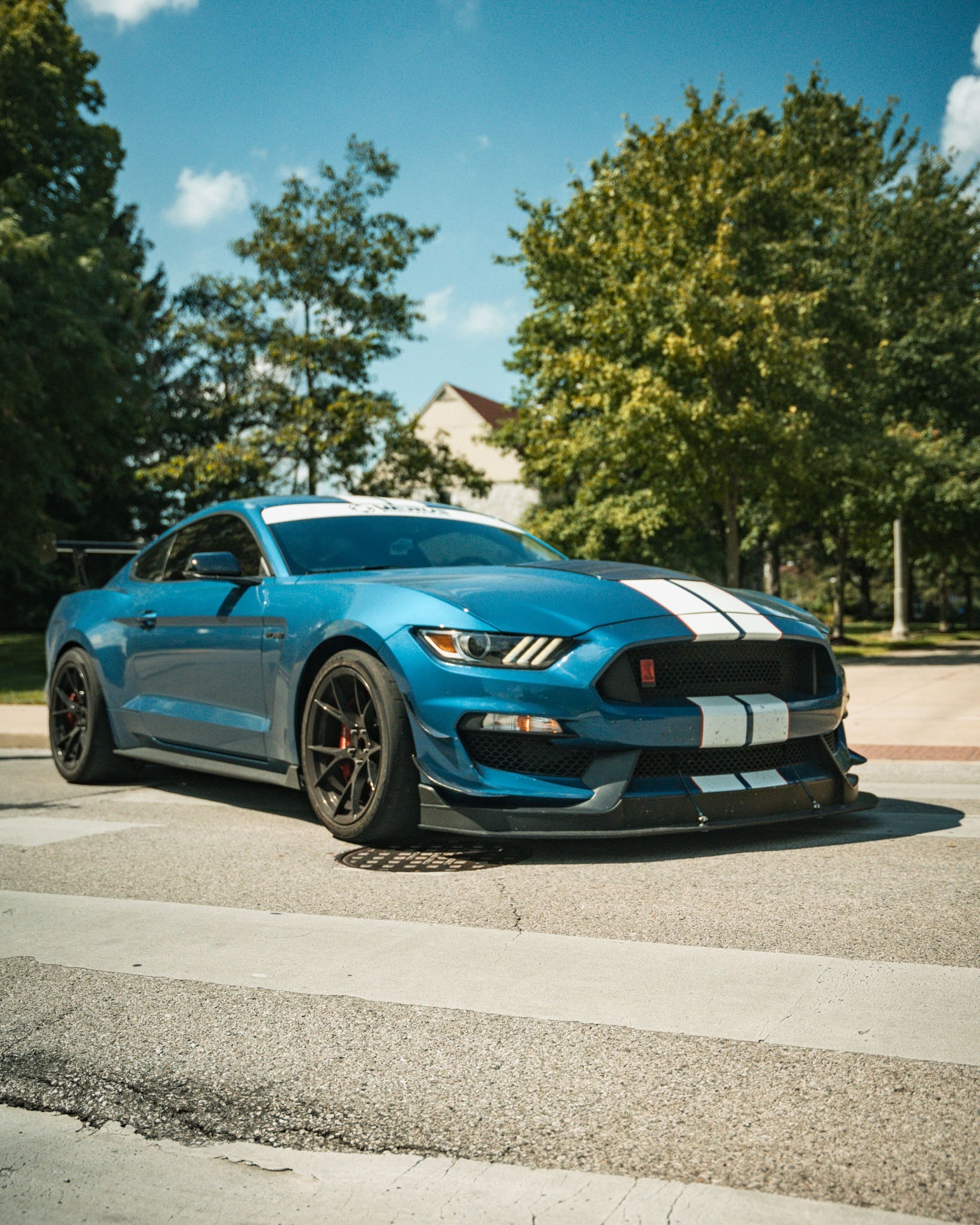 Front Splitter Kit - Shelby GT350/GT350R