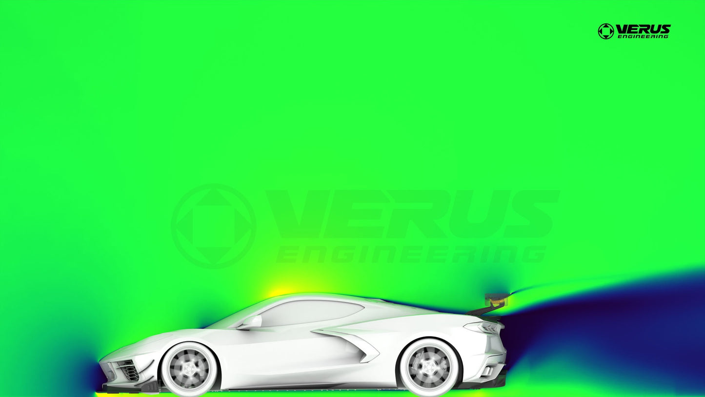 UCW Bottom Mount Rear Wing Kit- Corvette Stingray (C8)