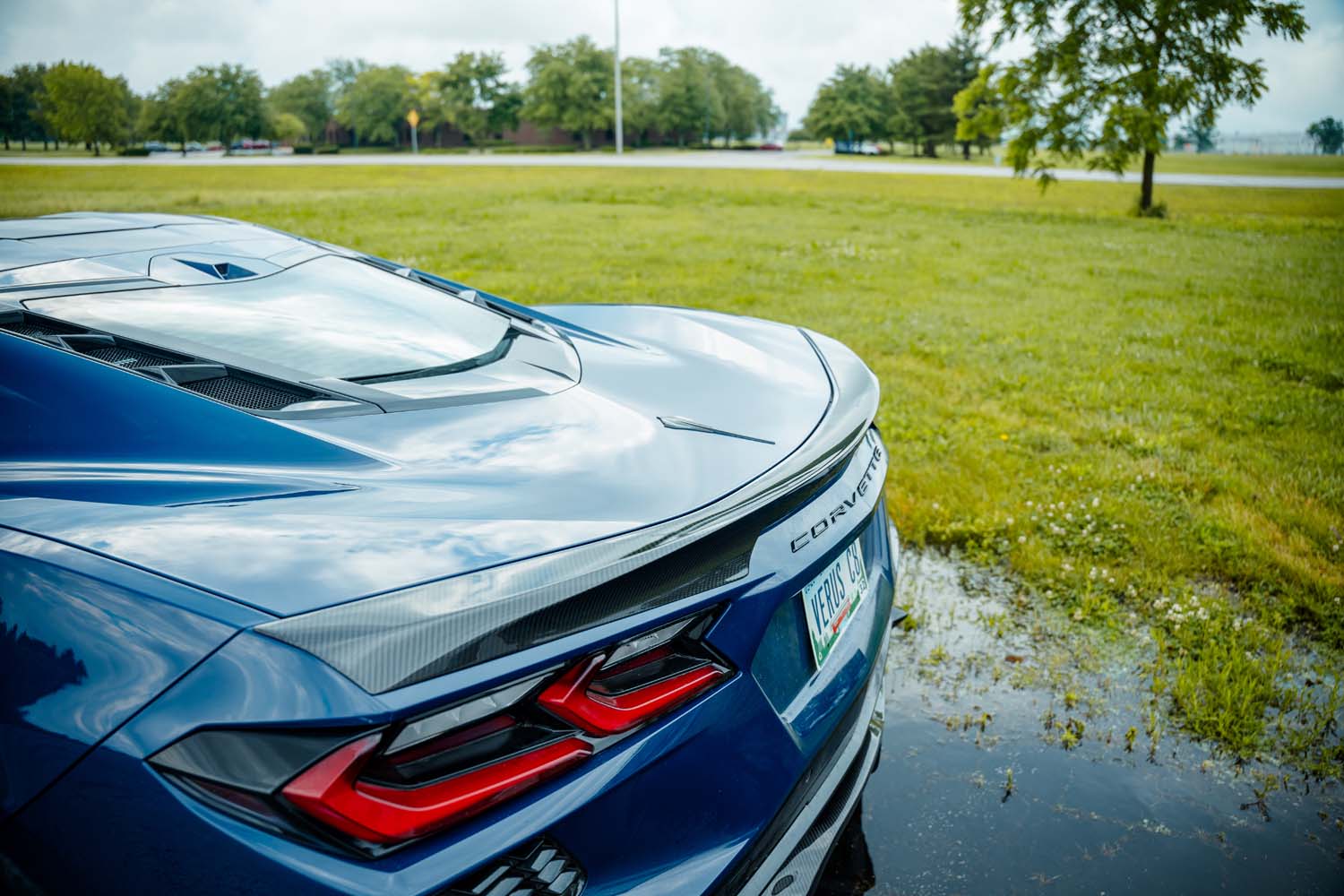 Carbon Ducktail Rear Spoiler- Corvette Stingray (C8)