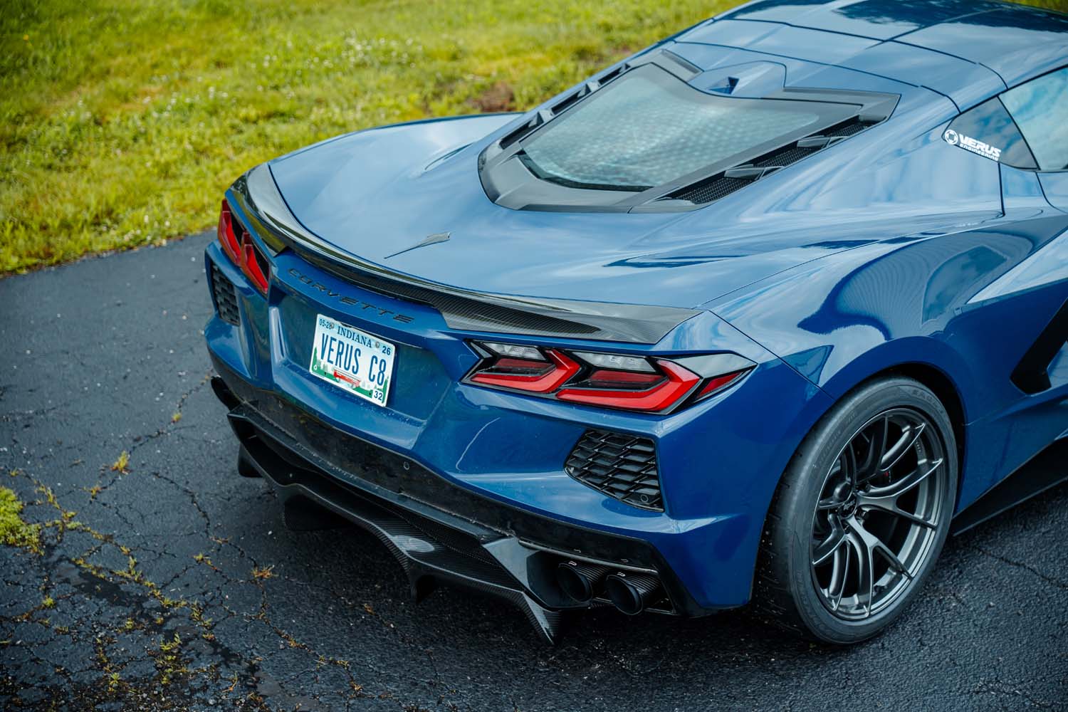 Carbon Ducktail Rear Spoiler- Corvette Stingray (C8)