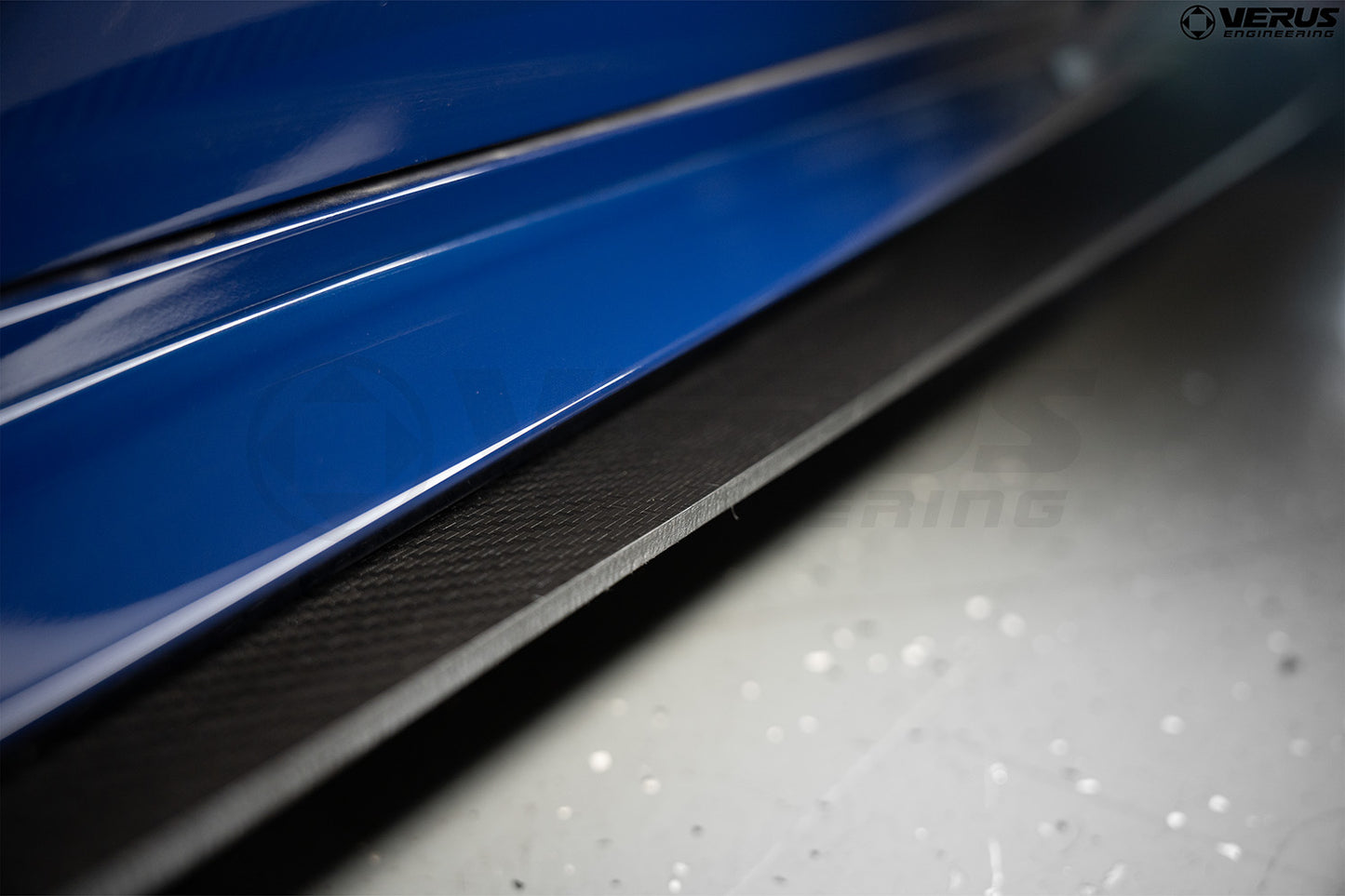 Carbon Polyweave Side Splitter Kit- Crovette Stingray (C8)