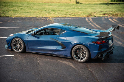 Carbon Polyweave Side Splitter Kit- Crovette Stingray (C8)